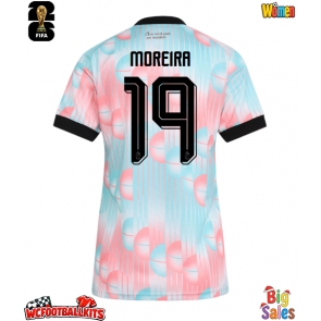 Belgium Diego Moreira #19 Replica Away Stadium Shirt for Women World Cup 2026 Short Sleeve